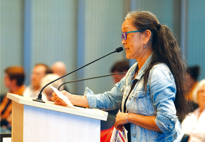 インタビュー　インターリム・コミュニティー開発機構 レスリー・モリシタさん