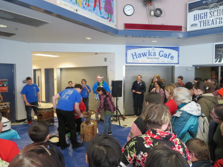 オリンピア市―兵庫県加東市 姉妹都市交流イベントで正月を満喫