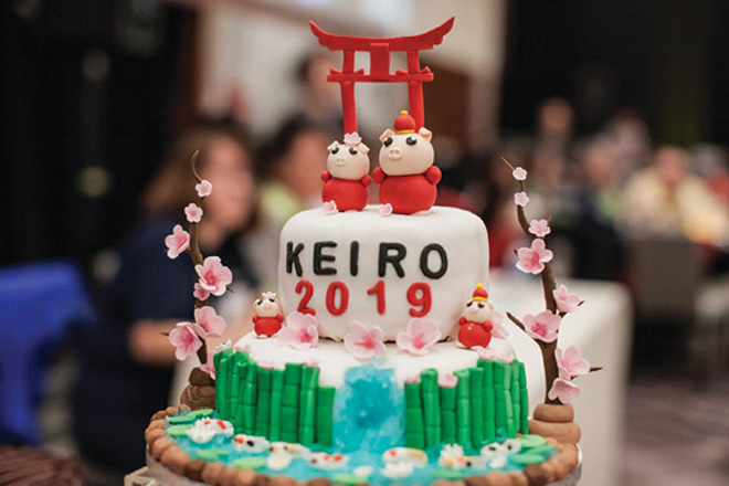 旧正月を新年パーティーで祝う　敬老ノースウエストの基金集め
