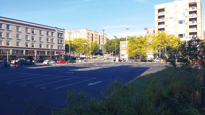 ＩＤ景観変化、警官増　北管区新ビルに物言い