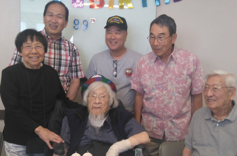 堀川英義さんの白寿を祝う会