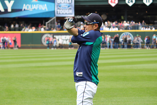 イチロー氏にマリナーズ特別功労賞受賞
