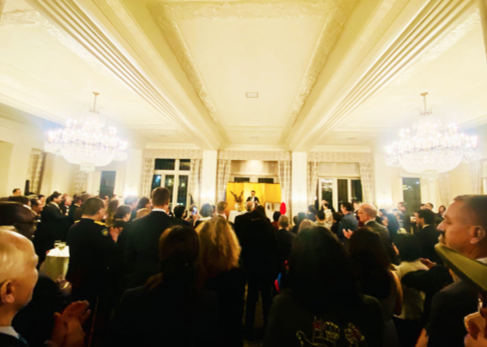 天皇誕生日レセプション