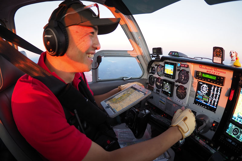 Shinji Maeda, One-eyed Pilot, to Fly Around the World