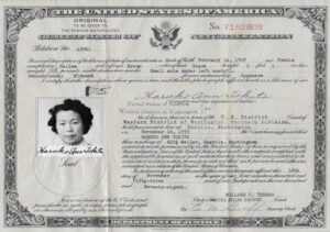 Haruko-Tokita-citizenship-certificate-Word-screenshot-PS-ADJ-copy | Seattle’s Japanese Community News – North American Post