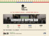 Nippon Kan’s Summer Matchday Series