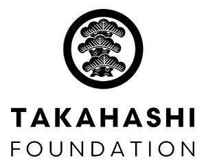 Takahashi Foundation logo with a circular emblem above the bold word TAKAHASHI and the word FOUNDATION below.